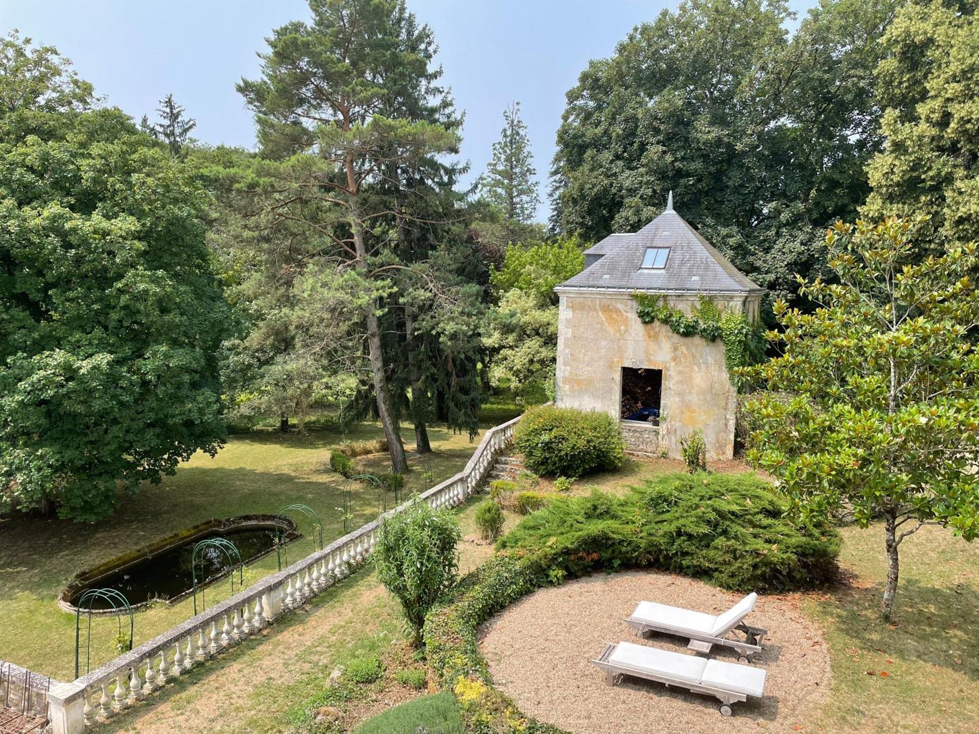Chateau De La Huberdiere Nazelles-Negron Buitenkant foto