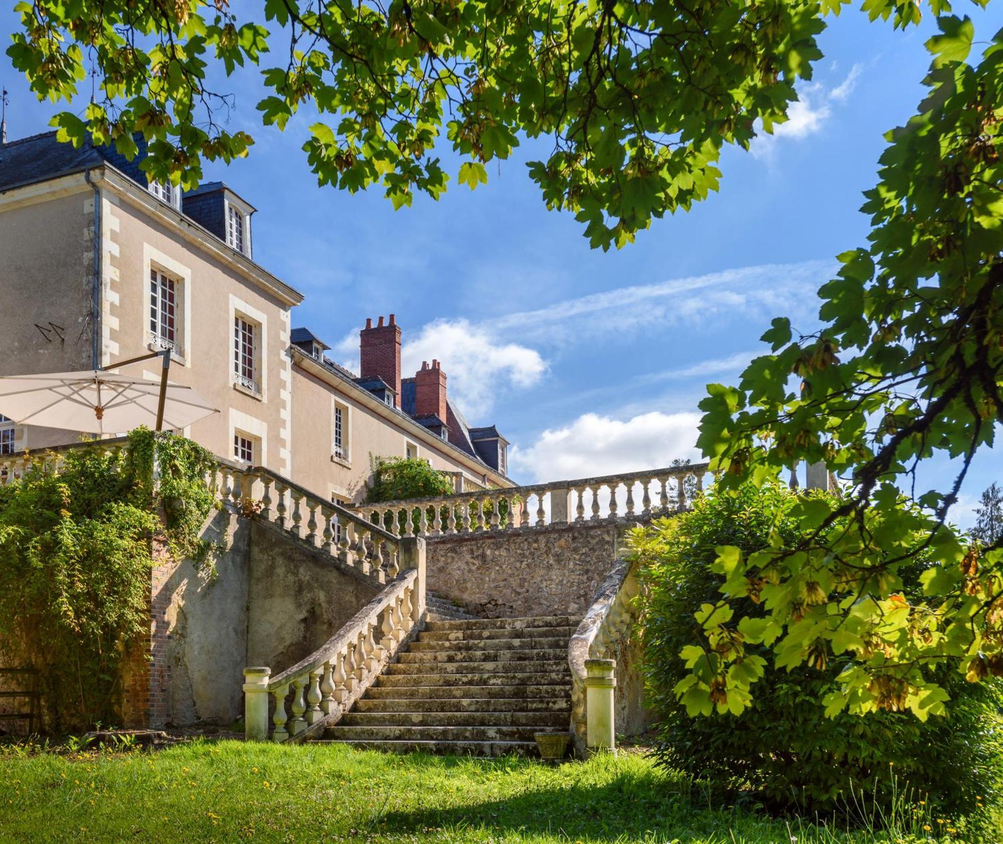 Chateau De La Huberdiere Nazelles-Negron Buitenkant foto