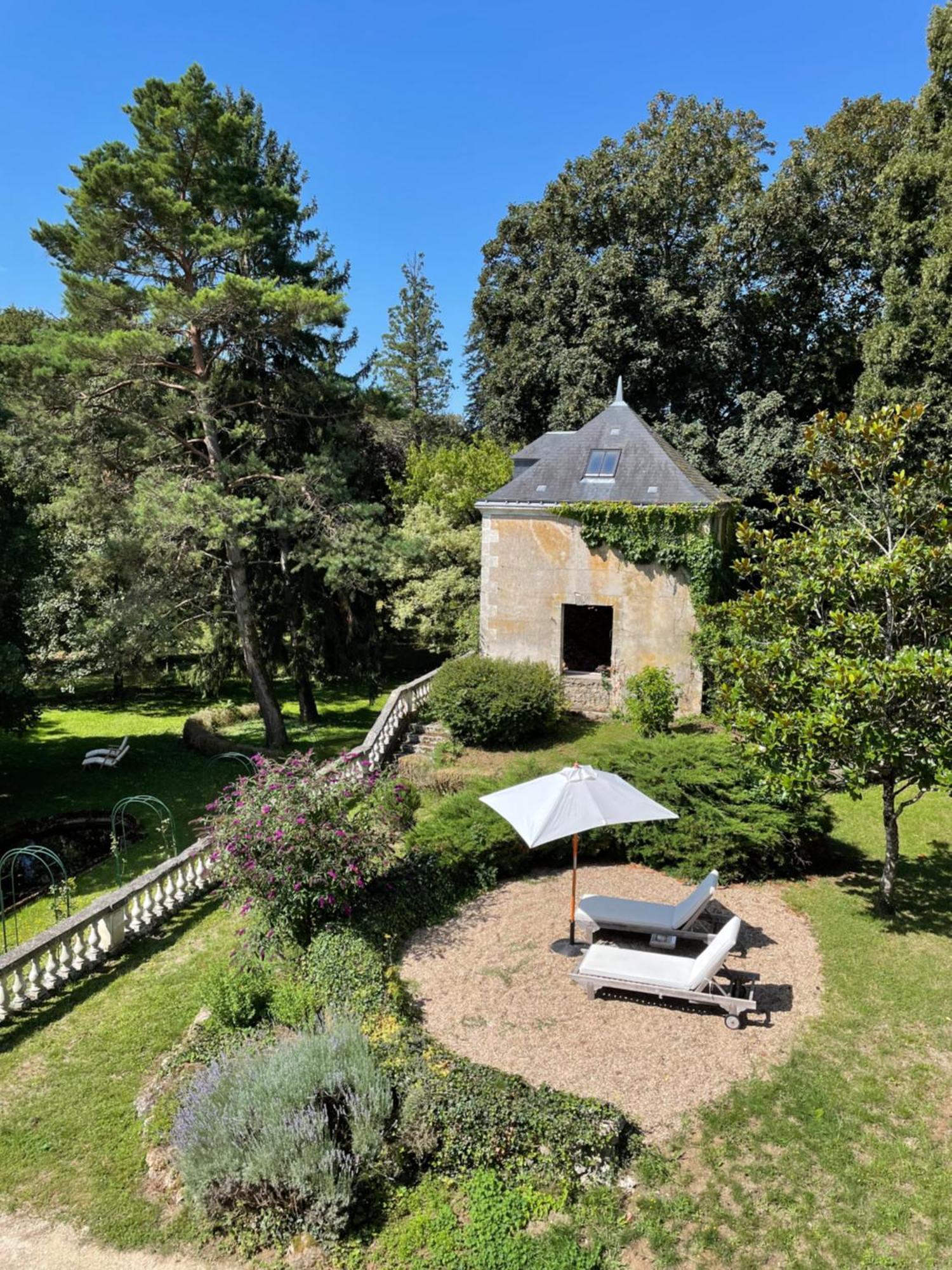 Chateau De La Huberdiere Nazelles-Negron Buitenkant foto
